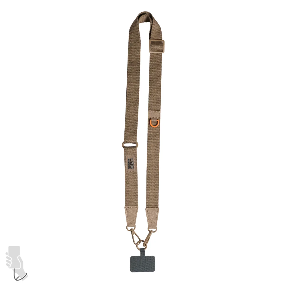 UAG รุ่น Scout Lanyard - สายคล้อง - สี Dark Earth 1 UAG รุ่น Scout Lanyard - สายคล้อง - สี Dark Earth