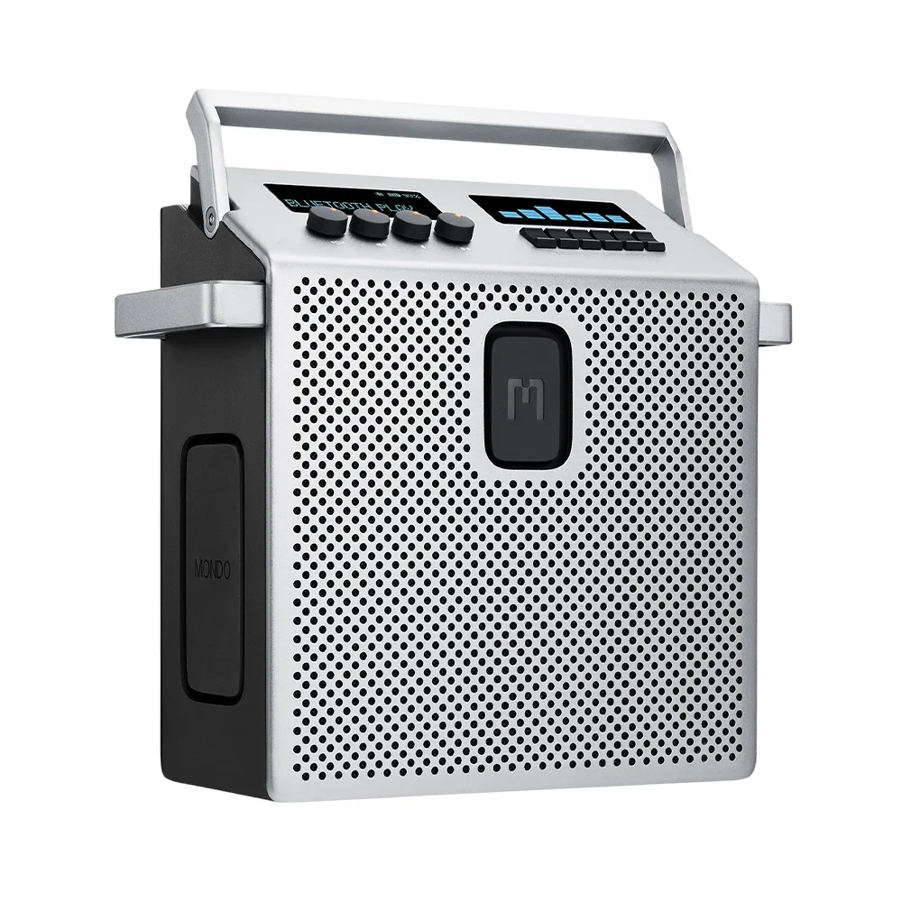 Mondo รุ่น Speaker (Medium) - ลำโพงบลูทูธ - สี Metal gray 1 Mondo รุ่น Speaker (Medium) - ลำโพงบลูทูธ - สี Metal gray