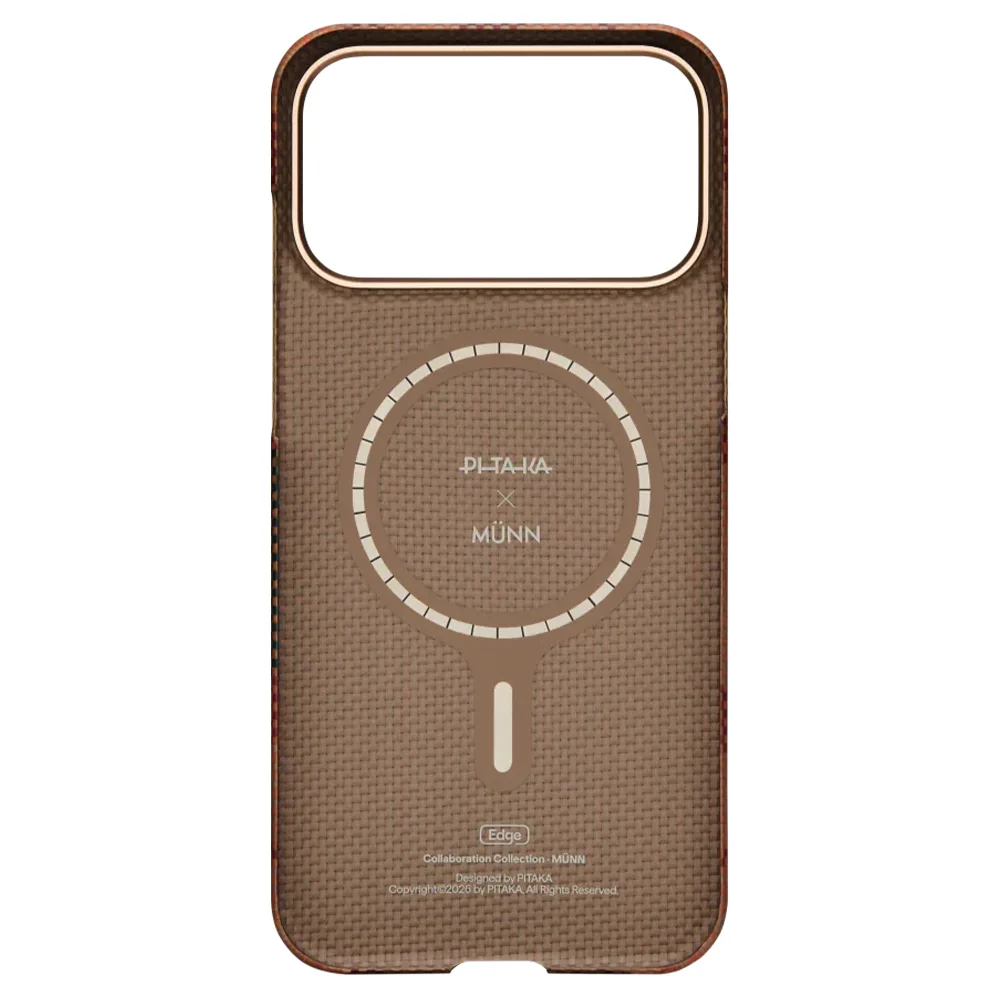 Pitaka รุ่น Flora in Grid Edge Case - เคส iPhone 17 Pro Max - สี Cloud Dusk 3 Pitaka รุ่น Flora in Grid Edge Case - เคส iPhone 17 Pro Max - สี Cloud Dusk - Image 3