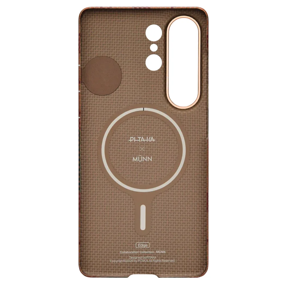 Pitaka รุ่น Flora in Grid Edge Case - เคส Galaxy S26 Ultra - สี Cloud Dusk 3 Pitaka รุ่น Flora in Grid Edge Case - เคส Galaxy S26 Ultra - สี Cloud Dusk - Image 3