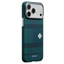 Pitaka รุ่น Flora in Grid Edge Case - เคส iPhone 17 Pro - สี Forest Dawn 12 Pitaka รุ่น Flora in Grid Edge Case - เคส iPhone 17 Pro - สี Forest Dawn