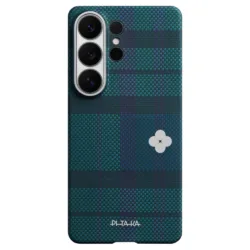 Pitaka รุ่น Flora in Grid Edge Case - เคส Galaxy S26 Ultra - สี Forest Dawn