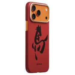 Pitaka รุ่น Ink Horse Painting Edge Case (PitaTap™) - เคส iPhone 17 Pro - สี Cinnabar 11 Pitaka รุ่น Ink Horse Painting Edge Case (PitaTap™) - เคส iPhone 17 Pro - สี Cinnabar