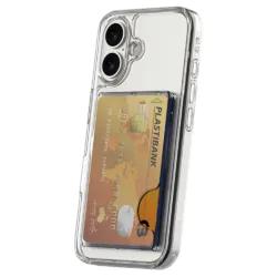 Simply Roar รุ่น Magnetic Clear Card Pocket Slim - ที่เก็บบัตรติดหลังมือถือ - สี Clear 7 Simply Roar รุ่น Magnetic Clear Card Pocket Slim - ที่เก็บบัตรติดหลังมือถือ - สี Clear