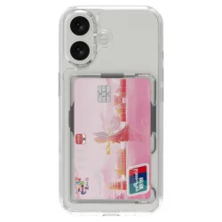 Simply Roar รุ่น Magnetic Clear Card Pocket Stand - ที่เก็บบัตรติดหลังมือถือ - สี Clear 6 Simply Roar รุ่น Magnetic Clear Card Pocket Stand - ที่เก็บบัตรติดหลังมือถือ - สี Clear