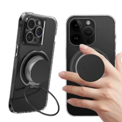 Simply Roar รุ่น Magnetic Metal Stand Pop Tok - แหวนติดหลัง - สี Black 3 Simply Roar รุ่น Magnetic Metal Stand Pop Tok - แหวนติดหลัง - สี Black