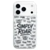 Simply Roar รุ่น Super Magnetic Case - เคส iPhone 17 Pro Max - สี Black