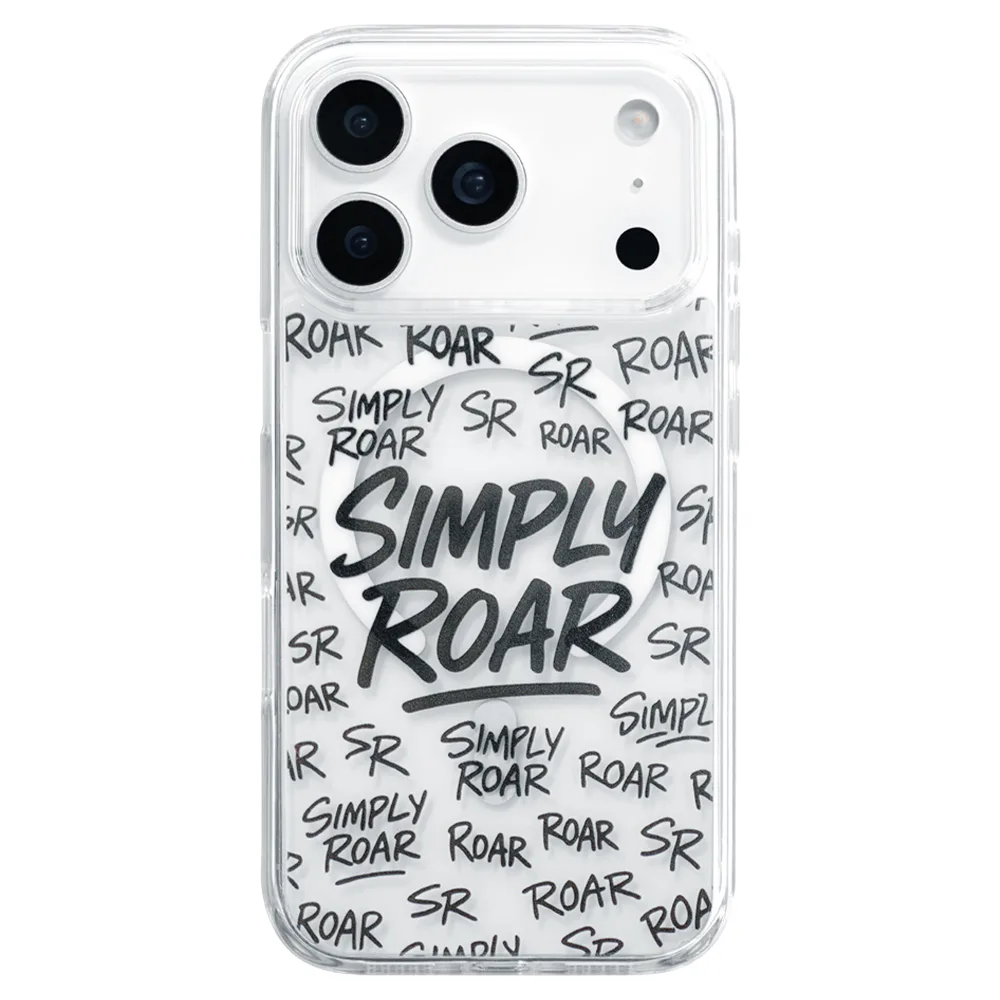 Simply Roar รุ่น Super Magnetic Case - เคส iPhone 17 Pro Max - สี Black 1 Simply Roar รุ่น Super Magnetic Case - เคส iPhone 17 Pro Max - สี Black