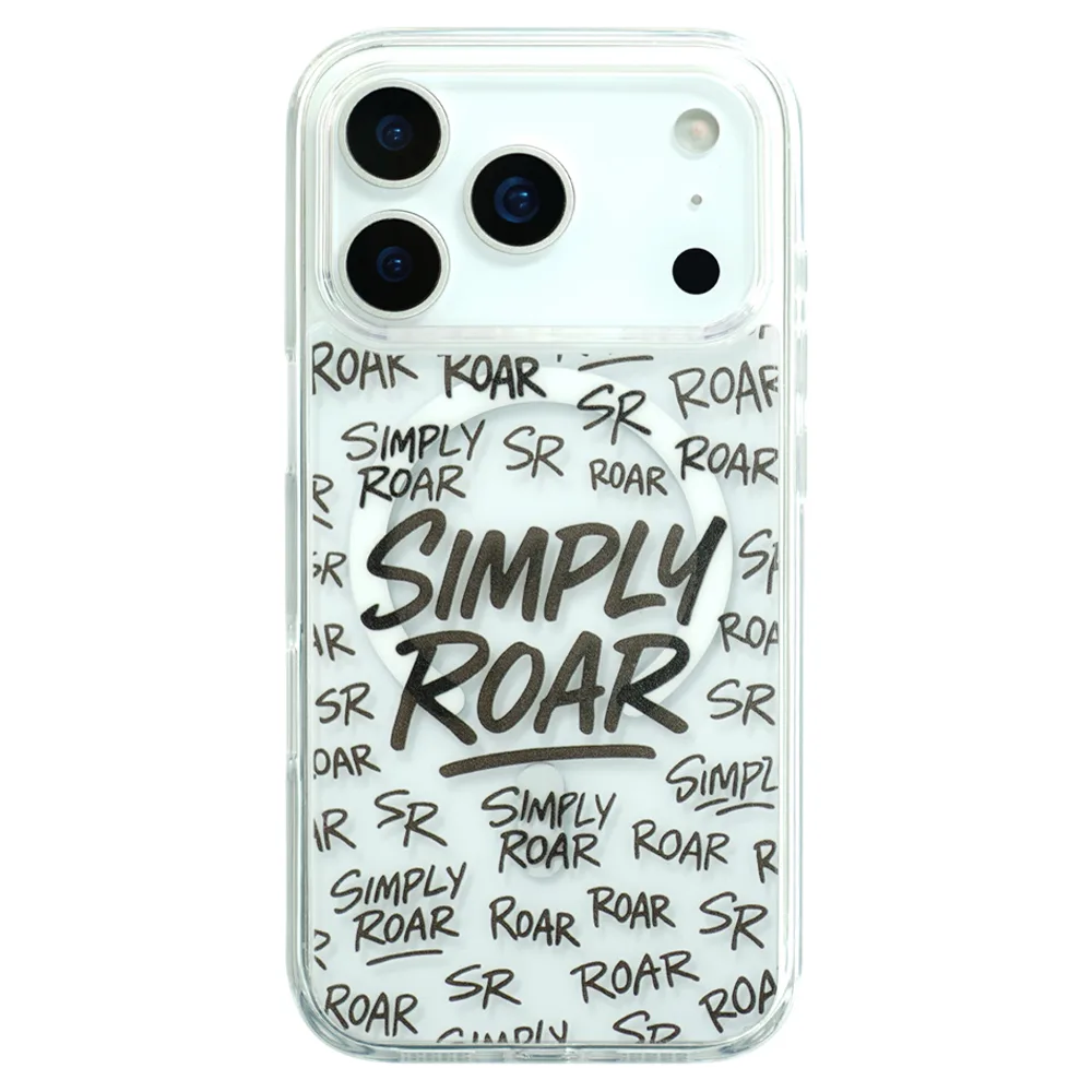Simply Roar รุ่น Super Magnetic Case - เคส iPhone 17 - สี Black 1 Simply Roar รุ่น Super Magnetic Case - เคส iPhone 17 - สี Black