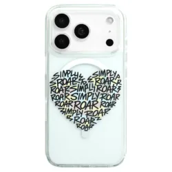 Simply Roar รุ่น Super Magnetic Case - เคส iPhone 17 Pro Max - สี Black Heart
