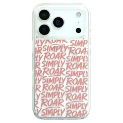 Simply Roar รุ่น Super Magnetic Case - เคส iPhone 17 Pro Max - สี Red