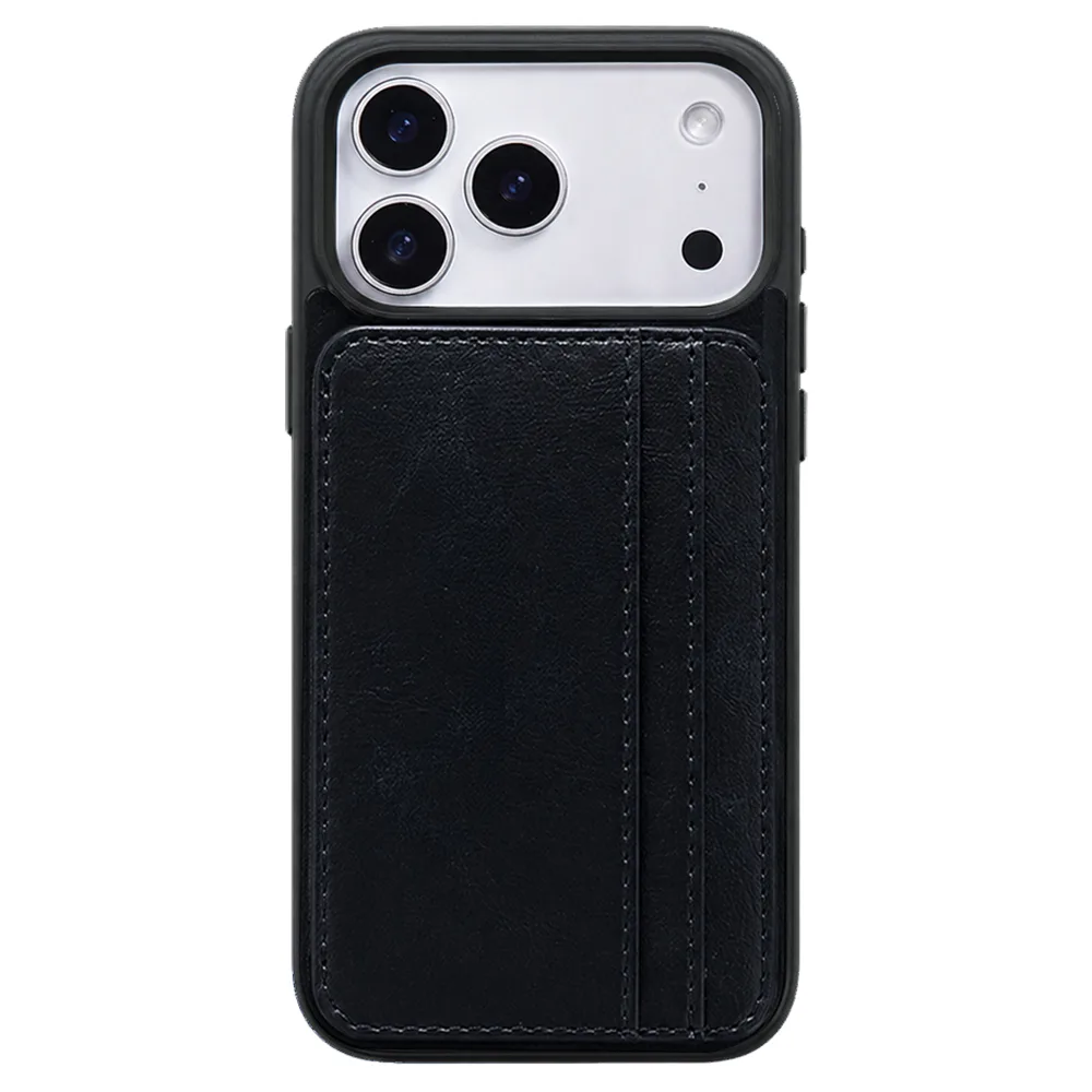 Simply Roar รุ่น Vins Stand Case - เคส iPhone 17 Pro - สี Black 1 Simply Roar รุ่น Vins Stand Case - เคส iPhone 17 Pro - สี Black