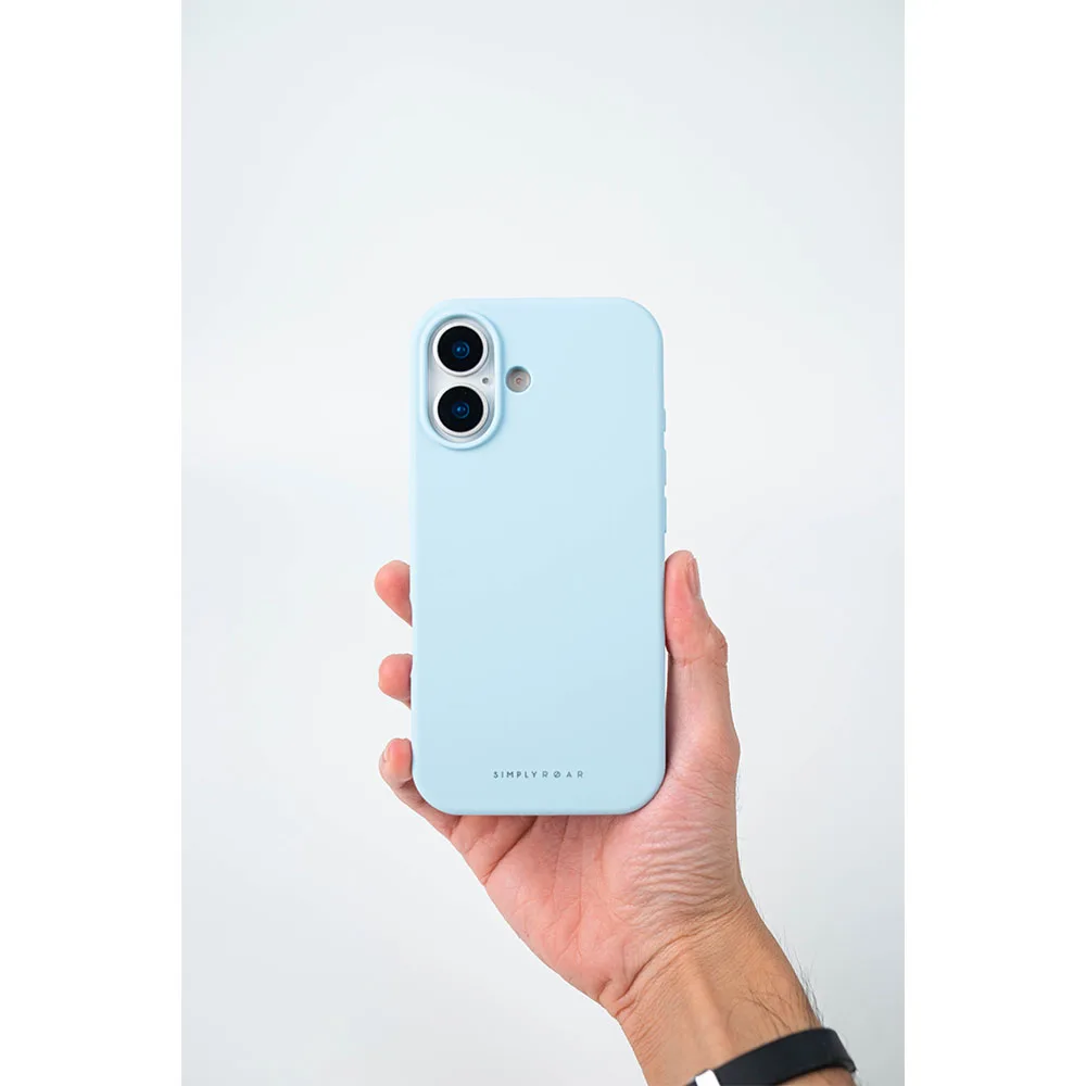 Simply Roar รุ่น Cloud Skin Silicone - เคส iPhone 17 - สี Sky Blue 11 Simply Roar รุ่น Cloud Skin Silicone - เคส iPhone 17 - สี Sky Blue - Image 11