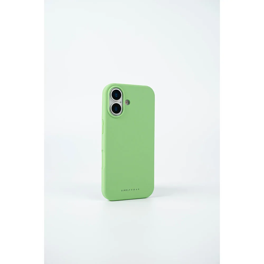 Simply Roar รุ่น Cloud Skin Silicone - เคส iPhone 17 - สี Light Green 2 Simply Roar รุ่น Cloud Skin Silicone - เคส iPhone 17 - สี Light Green - Image 2