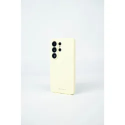 Simply Roar รุ่น Cloud Skin Silicone - เคส Galaxy S26 Ultra - สี Light Yellow
