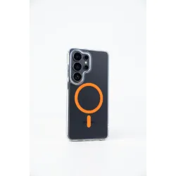 Simply Roar รุ่น Magnetic Color Crystal Case - เคส Galaxy S26 Ultra - สี Orange 9 Simply Roar รุ่น Magnetic Color Crystal Case - เคส Galaxy S26 Ultra - สี Orange