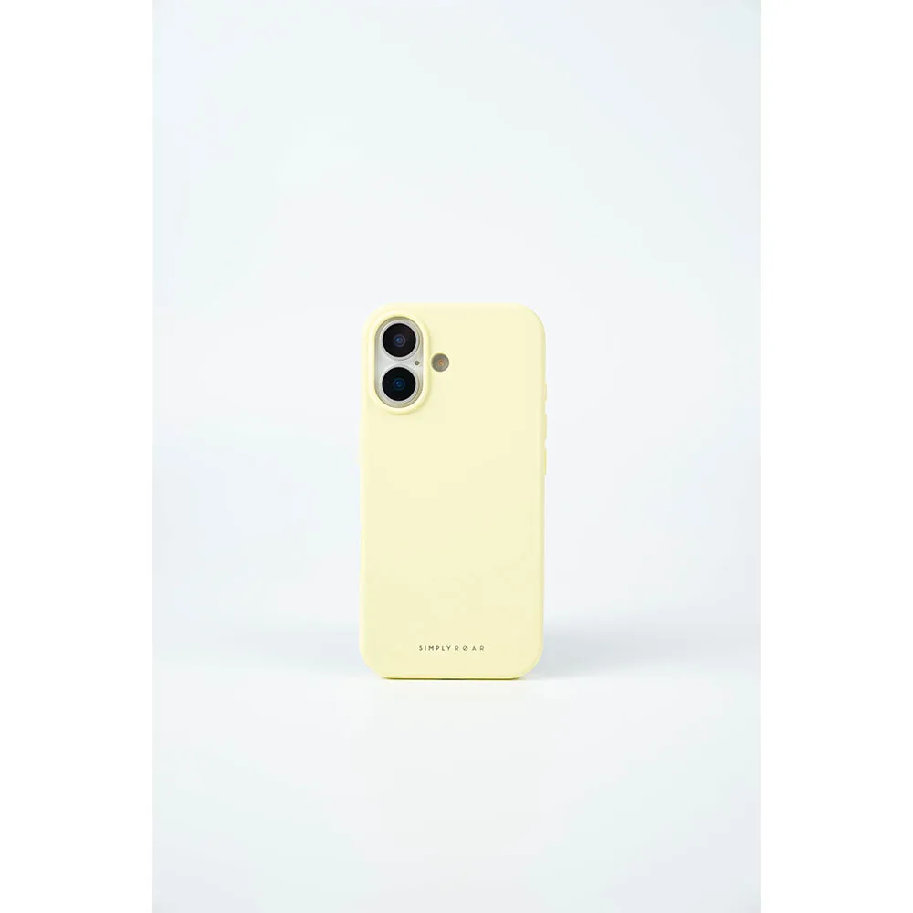 Simply Roar รุ่น Cloud Skin Silicone - เคส iPhone 17 - สี Light Yellow 3 Simply Roar รุ่น Cloud Skin Silicone - เคส iPhone 17 - สี Light Yellow - Image 3
