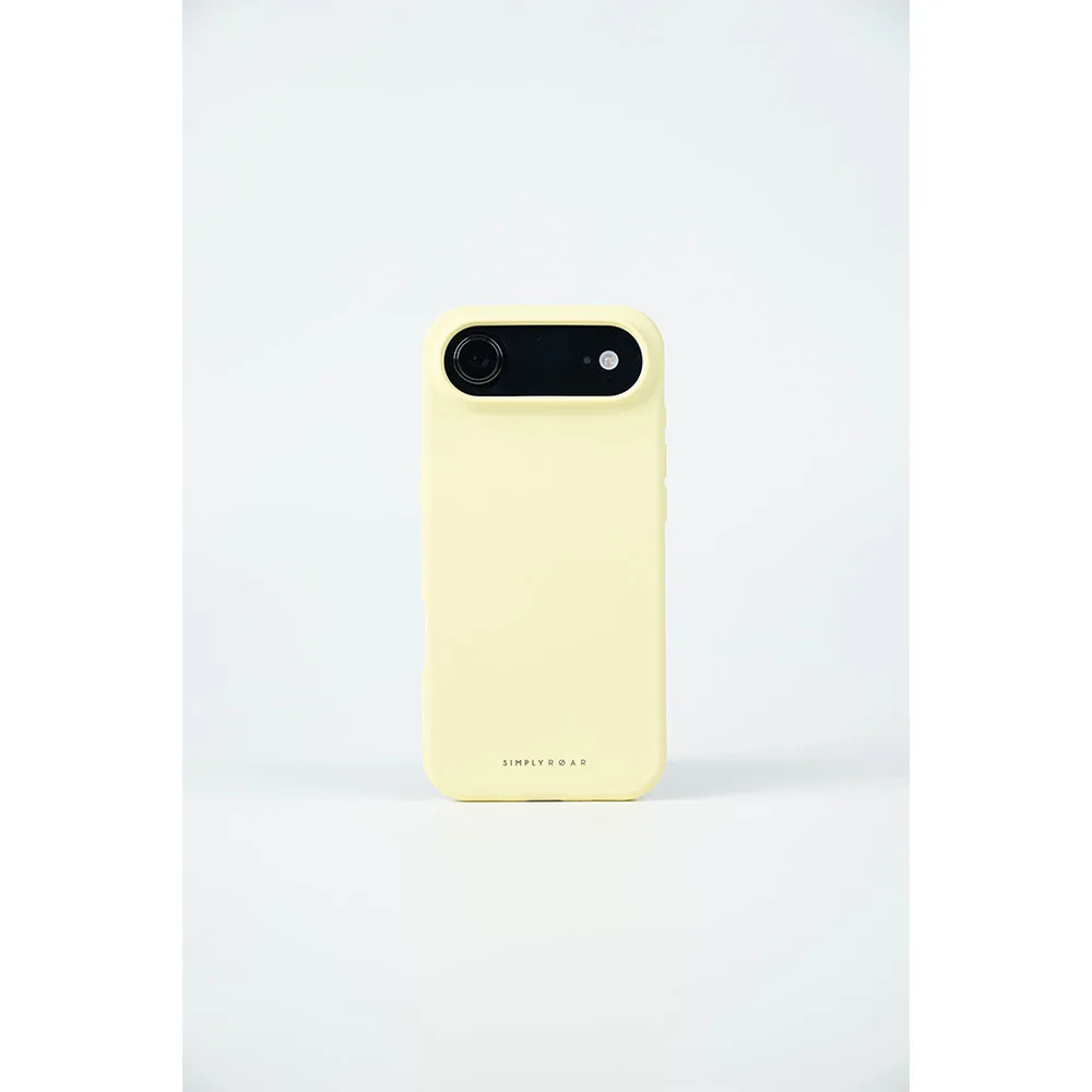 Simply Roar รุ่น Cloud Skin Silicone - เคส iPhone Air - สี Light Yellow 3 Simply Roar รุ่น Cloud Skin Silicone - เคส iPhone Air - สี Light Yellow - Image 3