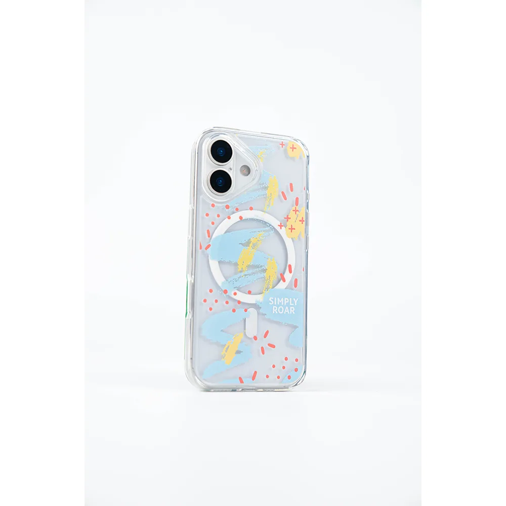 Simply Roar รุ่น Super Magnetic Case - เคส iPhone 17 - สี Blue 2 Simply Roar รุ่น Super Magnetic Case - เคส iPhone 17 - สี Blue - Image 2