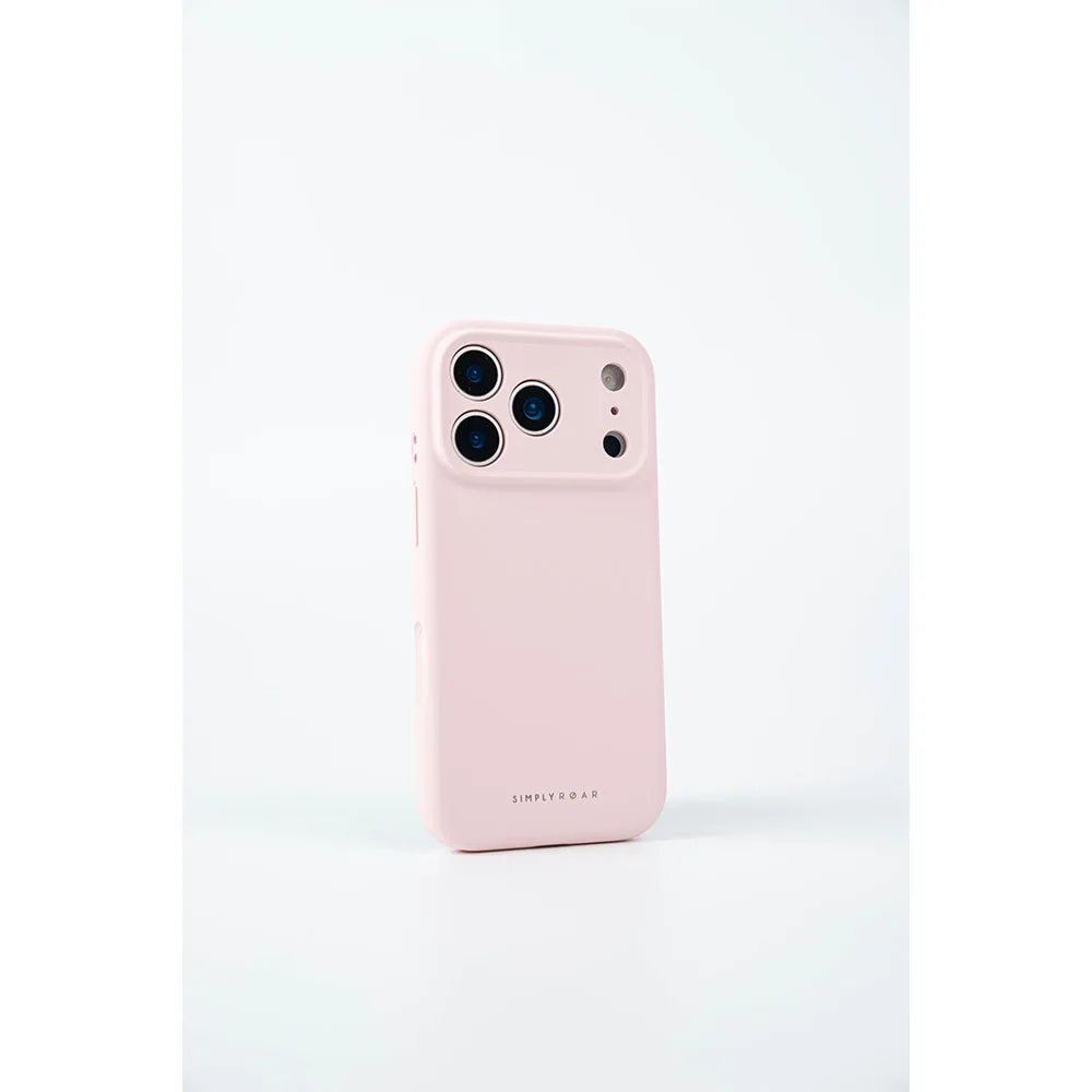 Simply Roar รุ่น Hyper Silicone Case - เคส iPhone 17 Pro Max - สี Light Pink 2 Simply Roar รุ่น Hyper Silicone Case - เคส iPhone 17 Pro Max - สี Light Pink - Image 2