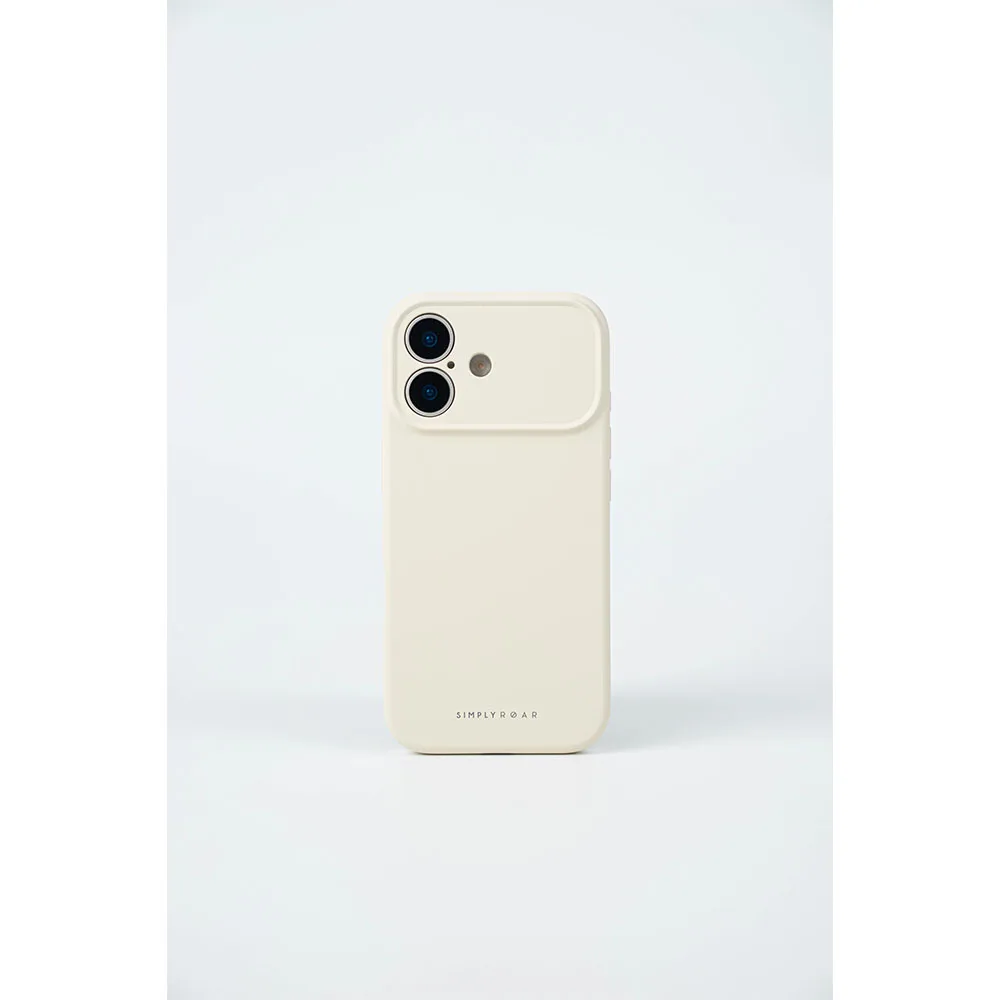 Simply Roar รุ่น Hyper Silicone Case - เคส iPhone 17 - สี White 3 Simply Roar รุ่น Hyper Silicone Case - เคส iPhone 17 - สี White - Image 3