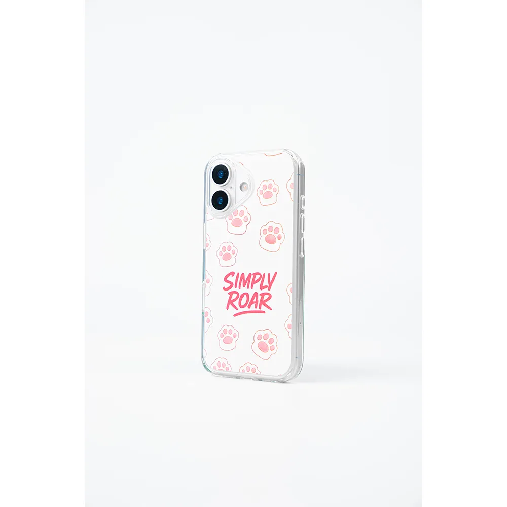 Simply Roar รุ่น Super Magnetic Case - เคส iPhone 17 - สี Pink Paw 4 Simply Roar รุ่น Super Magnetic Case - เคส iPhone 17 - สี Pink Paw - Image 4