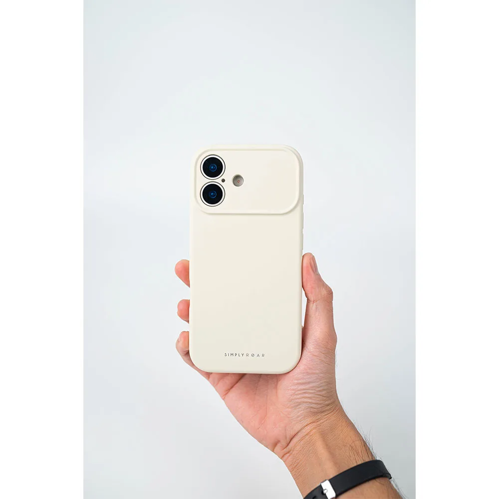 Simply Roar รุ่น Hyper Silicone Case - เคส iPhone 17 - สี White 11 Simply Roar รุ่น Hyper Silicone Case - เคส iPhone 17 - สี White - Image 11
