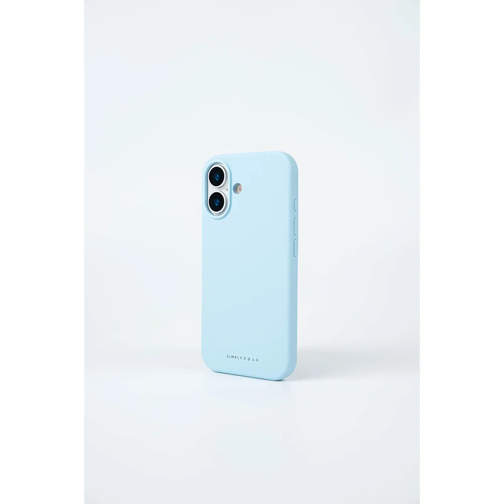 Simply Roar รุ่น Cloud Skin Silicone - เคส iPhone 17 - สี Sky Blue 4 Simply Roar รุ่น Cloud Skin Silicone - เคส iPhone 17 - สี Sky Blue - Image 4
