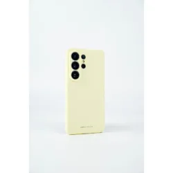 Simply Roar รุ่น Cloud Skin Silicone - เคส Galaxy S26 Ultra - สี Light Yellow