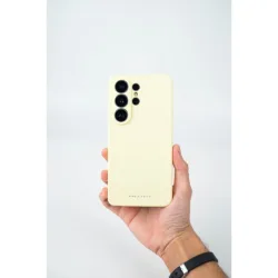 Simply Roar รุ่น Cloud Skin Silicone - เคส Galaxy S26 Ultra - สี Light Yellow