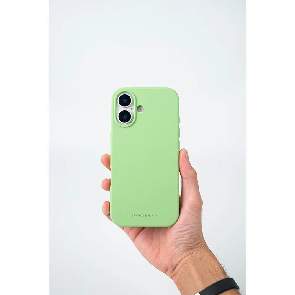 Simply Roar รุ่น Cloud Skin Silicone - เคส iPhone 17 - สี Light Green 11 Simply Roar รุ่น Cloud Skin Silicone - เคส iPhone 17 - สี Light Green - Image 11