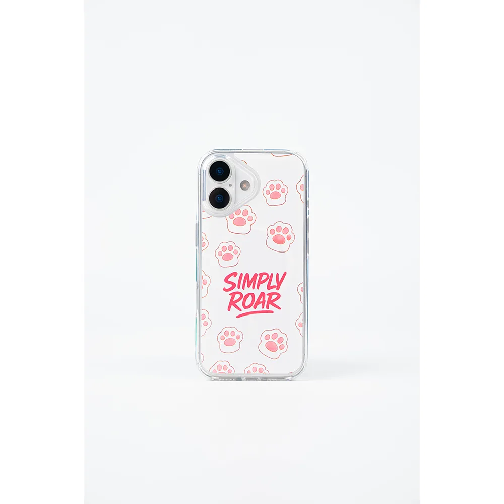 Simply Roar รุ่น Super Magnetic Case - เคส iPhone 17 - สี Pink Paw 3 Simply Roar รุ่น Super Magnetic Case - เคส iPhone 17 - สี Pink Paw - Image 3
