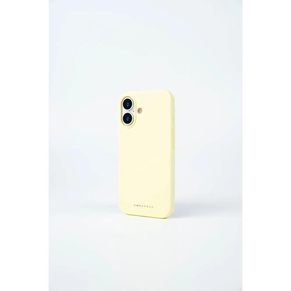 Simply Roar รุ่น Cloud Skin Silicone - เคส iPhone 17 - สี Light Yellow 4 Simply Roar รุ่น Cloud Skin Silicone - เคส iPhone 17 - สี Light Yellow - Image 4