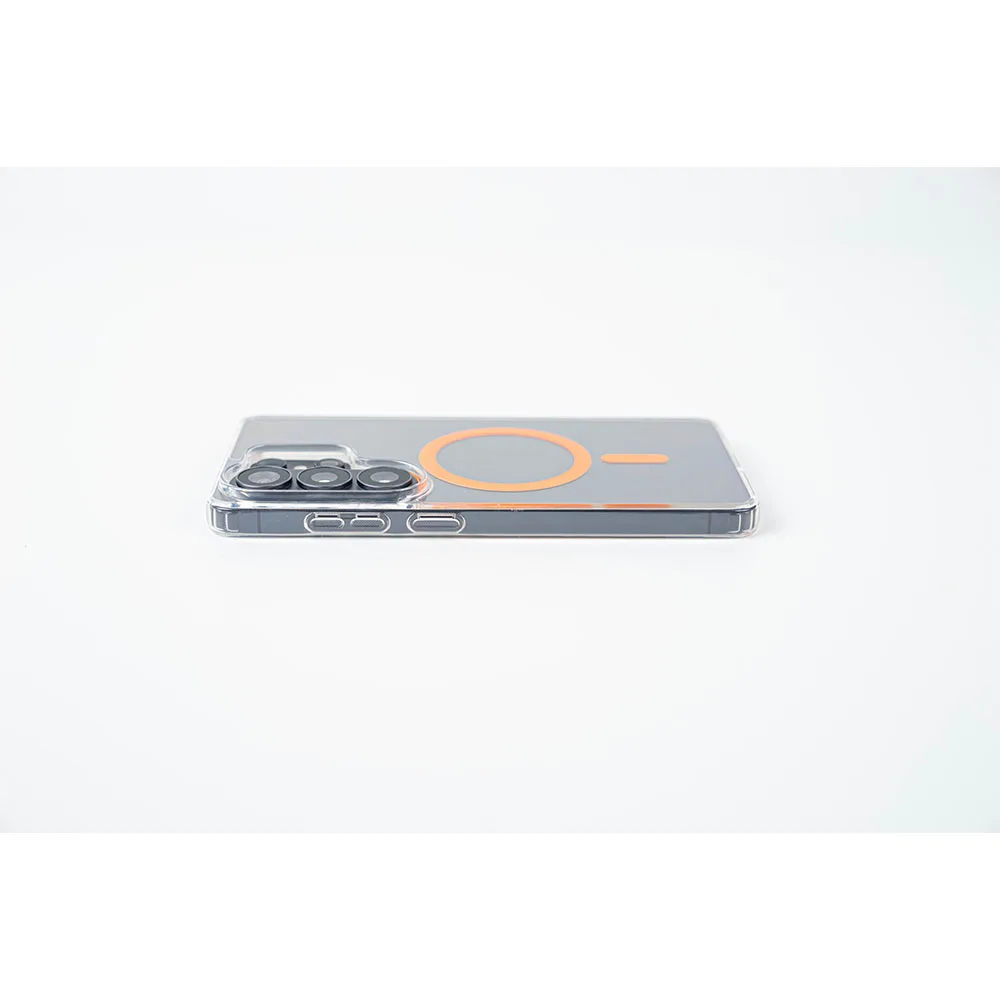 Simply Roar รุ่น Magnetic Color Crystal Case - เคส Galaxy S26 Ultra - สี Orange 5 Simply Roar รุ่น Magnetic Color Crystal Case - เคส Galaxy S26 Ultra - สี Orange - Image 5