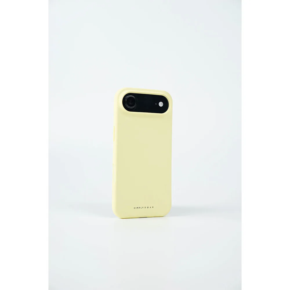 Simply Roar รุ่น Cloud Skin Silicone - เคส iPhone Air - สี Light Yellow 2 Simply Roar รุ่น Cloud Skin Silicone - เคส iPhone Air - สี Light Yellow - Image 2