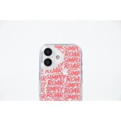 Simply Roar รุ่น Super Magnetic Case - เคส iPhone 17 - สี Red 17 Simply Roar รุ่น Super Magnetic Case - เคส iPhone 17 - สี Red