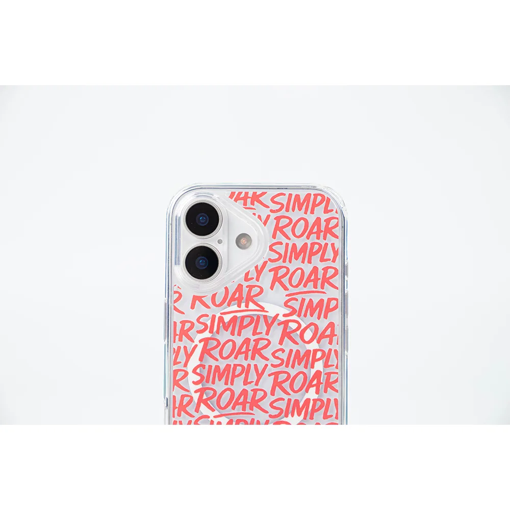 Simply Roar รุ่น Super Magnetic Case - เคส iPhone 17 - สี Red 8 Simply Roar รุ่น Super Magnetic Case - เคส iPhone 17 - สี Red - Image 8
