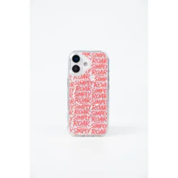 Simply Roar รุ่น Super Magnetic Case - เคส iPhone 17 - สี Red 12 Simply Roar รุ่น Super Magnetic Case - เคส iPhone 17 - สี Red