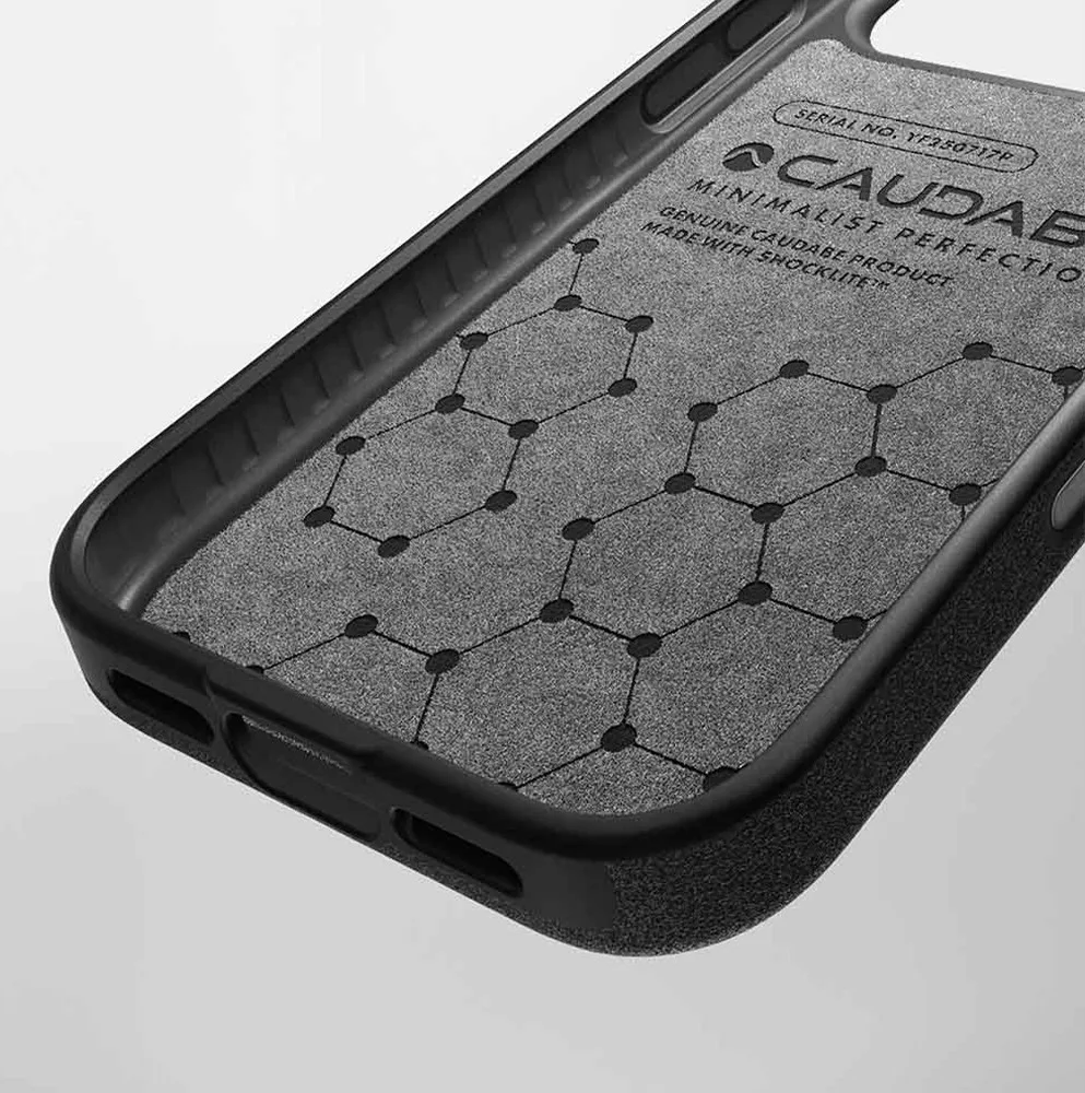 Caudabe รุ่น Sheath (Open) - เคส iPhone 17 Pro - สี Black 6 Caudabe รุ่น Sheath (Open) - เคส iPhone 17 Pro - สี Black - Image 6