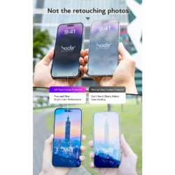 Hoda รุ่น 3D Anti-Reflection Full Coverage Screen Protector - ฟิล์มกระจก iPhone Air