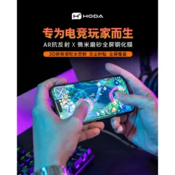 Hoda รุ่น 3D Anti-Reflection (Matte) Full Coverage Screen Protector - ฟิล์มกระจก iPhone 17 Pro
