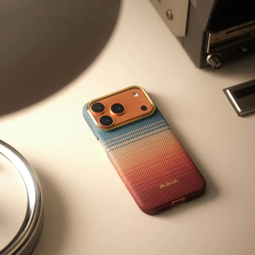 Pitaka รุ่น Sunset 2.0 Edge Case - เคส iPhone 17 Pro - สี California Dream 02 8 Pitaka รุ่น Sunset 2.0 Edge Case - เคส iPhone 17 Pro - สี California Dream 02 - Image 8