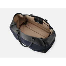 GRAMS(28) รุ่น 184 Weekender Tote - กระเป๋าโท้ท - สี Black Pebbled