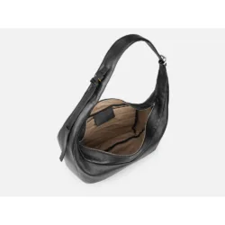 GRAMS(28) รุ่น 191 Rio Crossbody Bag - กระเป๋าสะพายข้าง - สี Black Pebbled
