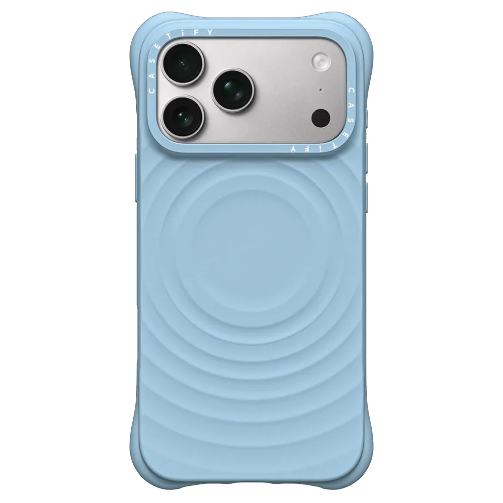 Casetify รุ่น Ripple Case (Magsafe) - เคส iPhone 17 Pro - สี Sky Blue 1 Casetify รุ่น Ripple Case (Magsafe) - เคส iPhone 17 Pro - สี Sky Blue