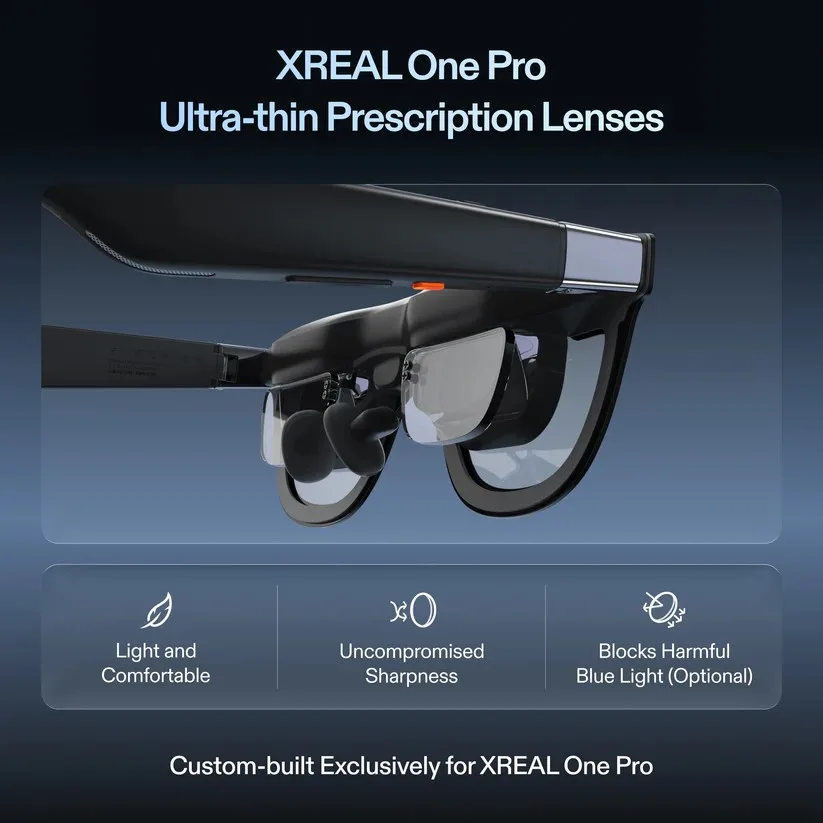 XREAL รุ่น Prescription Lenses Frame - กรอบเลนส์สำหรับ XREAL One Pro 4 XREAL รุ่น Prescription Lenses Frame - กรอบเลนส์สำหรับ XREAL One Pro - Image 4