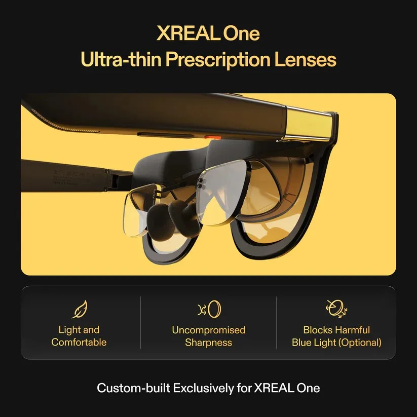 XREAL รุ่น Prescription Lenses Frame - กรอบเลนส์สำหรับ XREAL 1S 4 XREAL รุ่น Prescription Lenses Frame - กรอบเลนส์สำหรับ XREAL 1S - Image 4