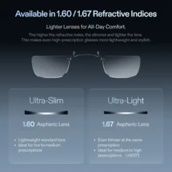 XREAL รุ่น Prescription Lenses Frame - กรอบเลนส์สำหรับ XREAL One Pro 7 XREAL รุ่น Prescription Lenses Frame - กรอบเลนส์สำหรับ XREAL One Pro