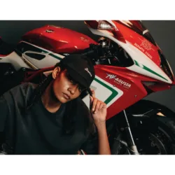 GRAMS(28) X MV Agusta รุ่น Racing Cap - หมวกแก๊ป - สี Dark Navy