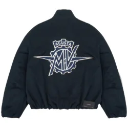 GRAMS(28) X MV Agusta รุ่น Racing Jacket (L) - เสื้อแจ็คเก็ต - สี Dark Navy